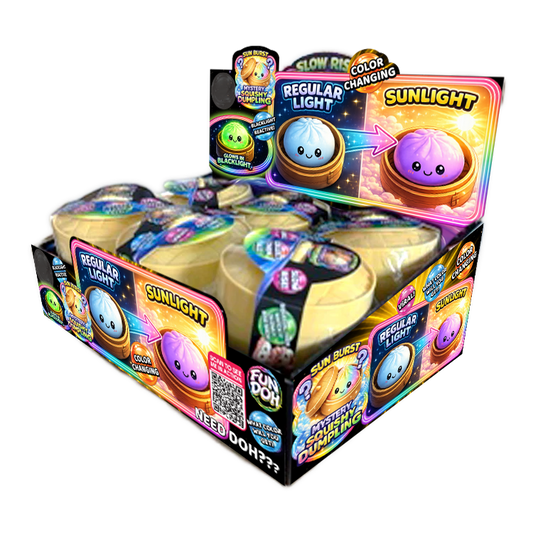 Fun Doh Temperature Color-Changing Dumpling Squishy