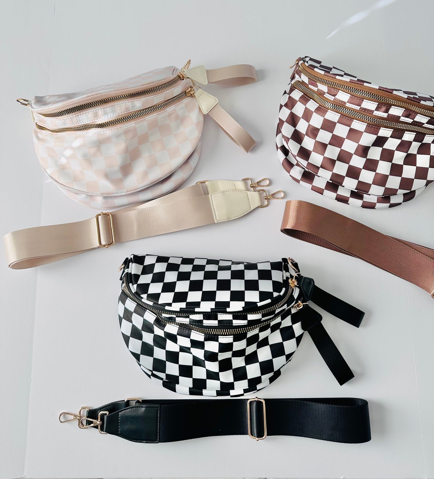 Check Mate On-The-Go Oversized Bum Bag RTS