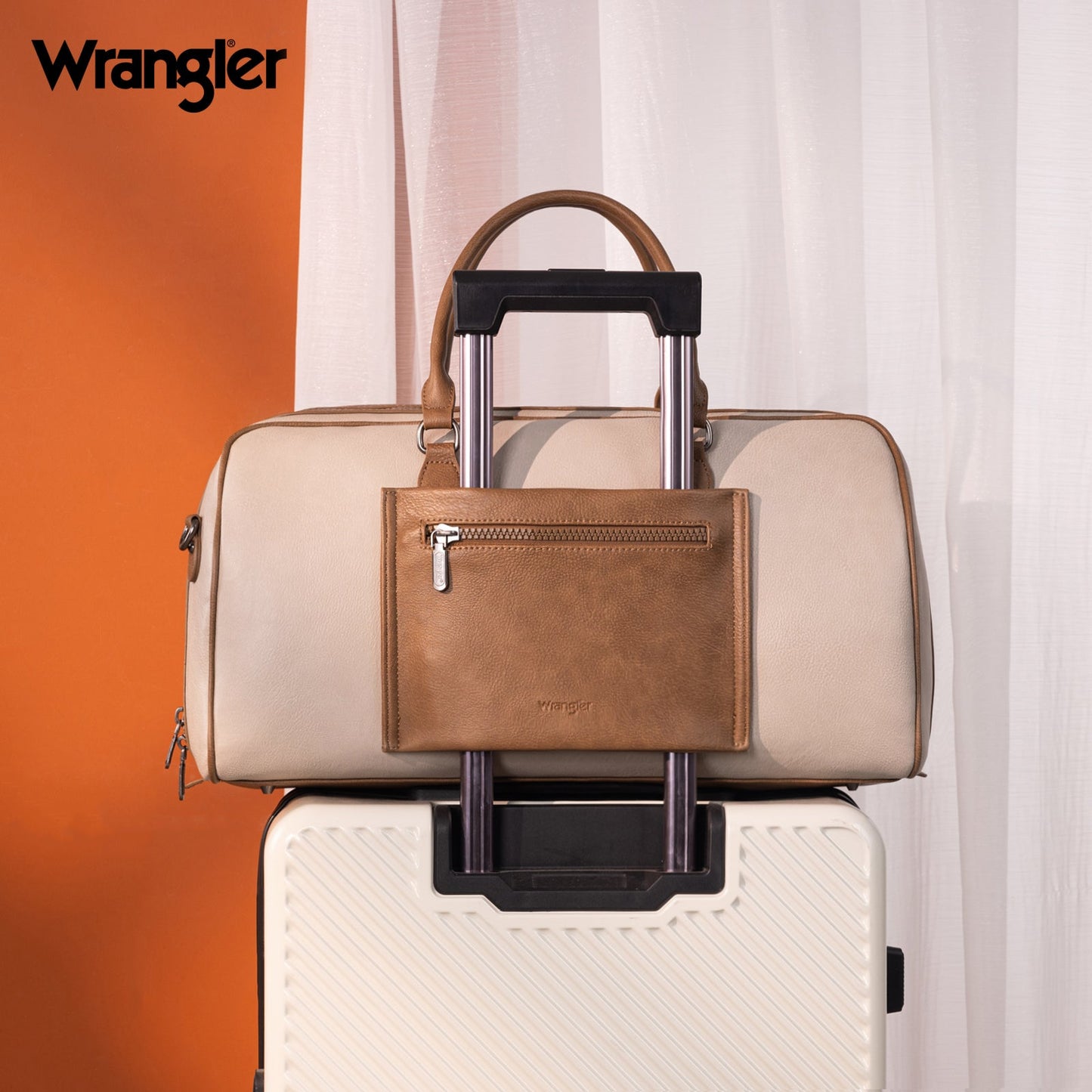 Wrangler Whipstitch Weekender - Light Gray