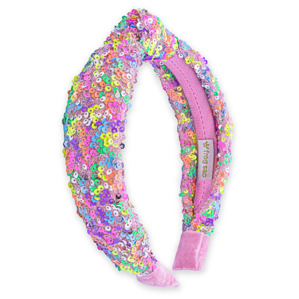 Kids Knotted Sequin Headband