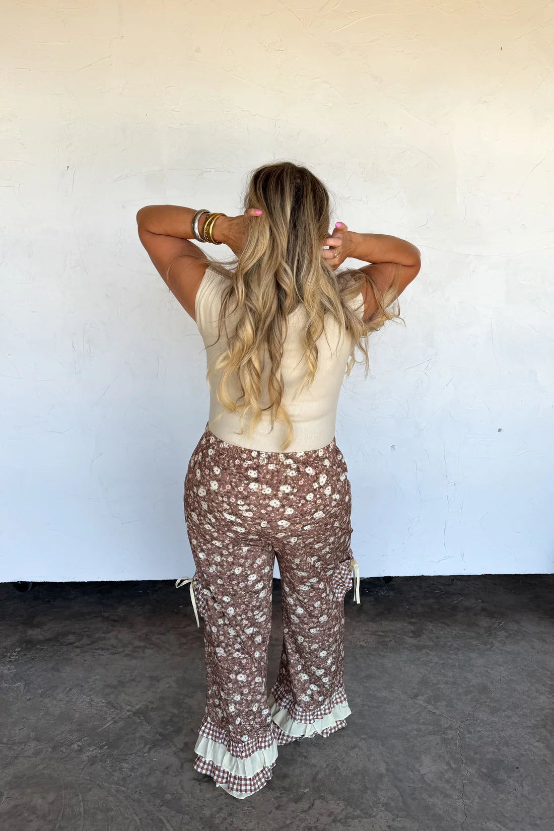 Country Ruffle Fall Lounge Pants PREO