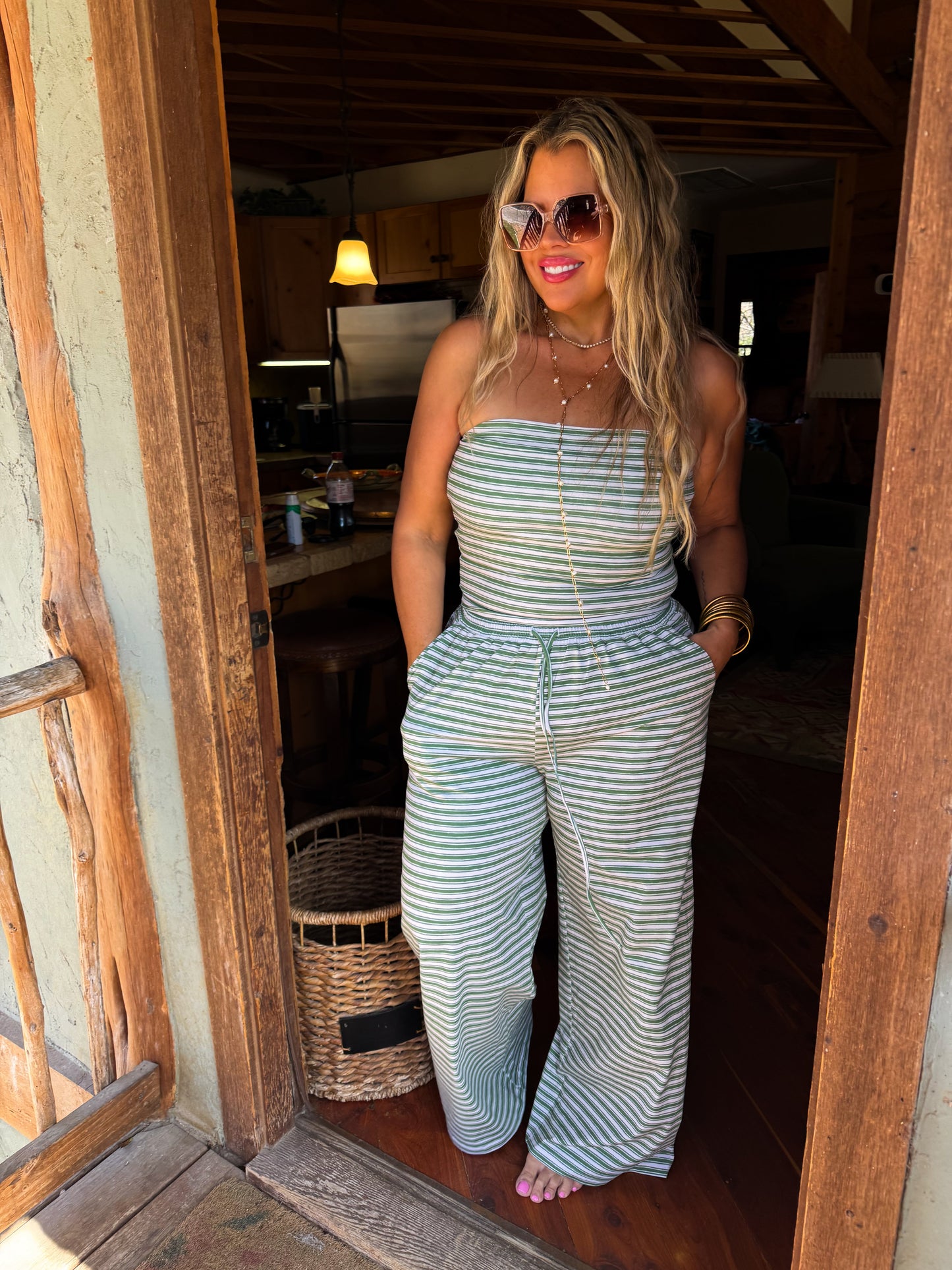 All American Babe Stripe Set