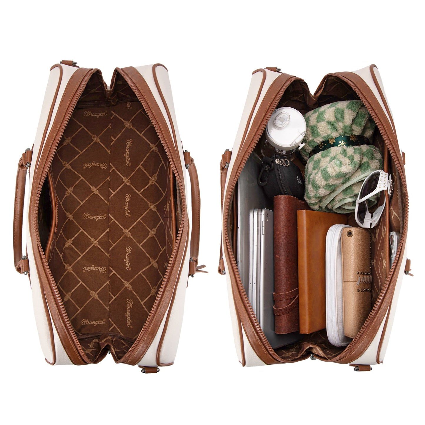 Wrangler Whipstitch Weekender - Cream