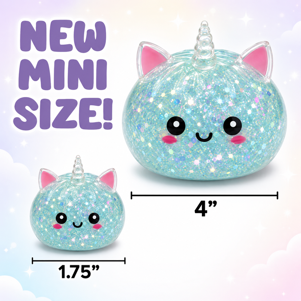 Fun Doh Petite Unicorn Dumpling Squishy