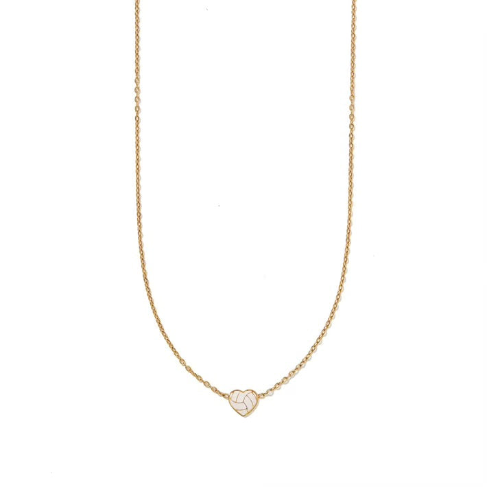 Volleyball Gold Necklace
