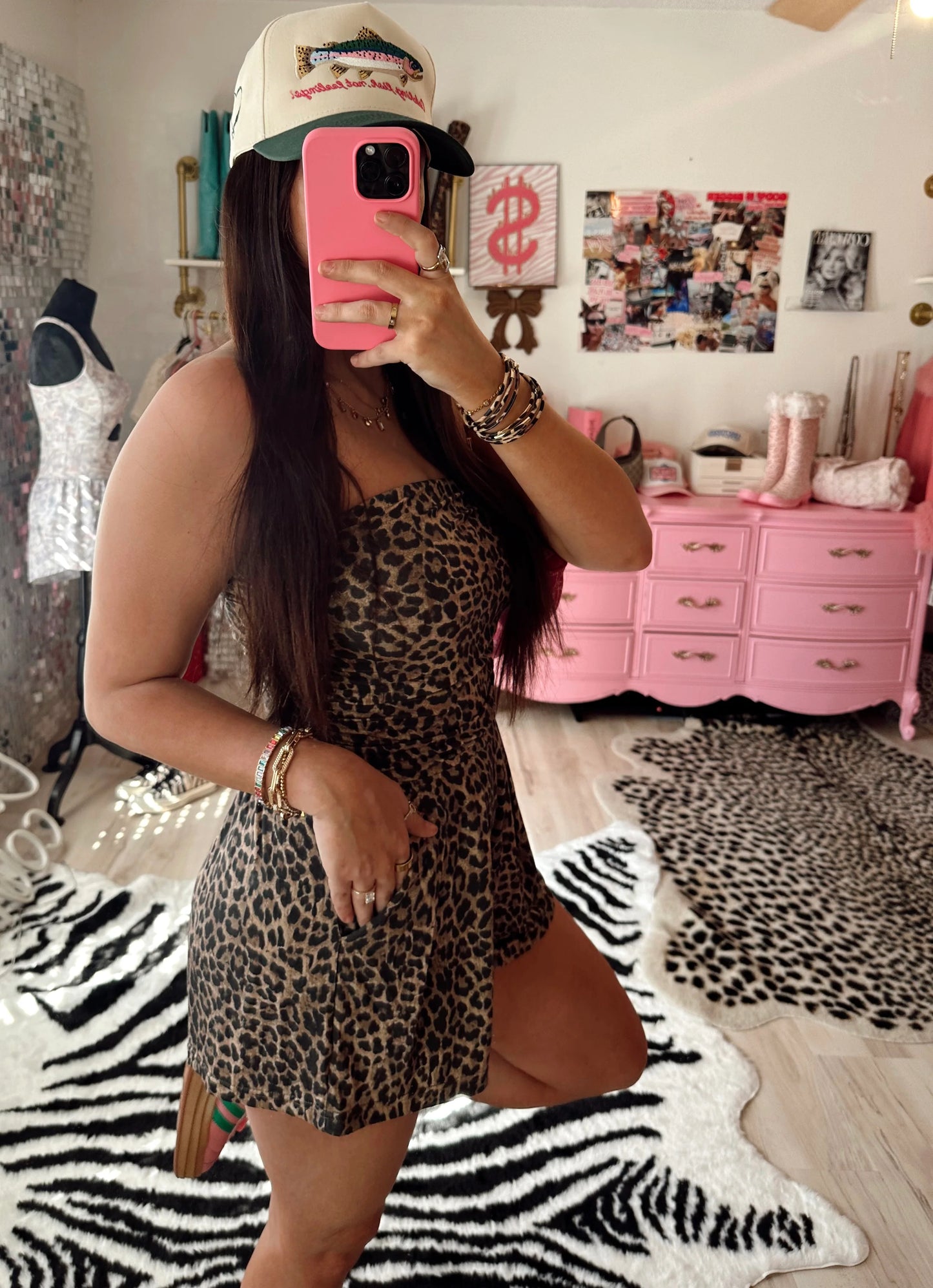Leopard Soft Cotton Romper PRE