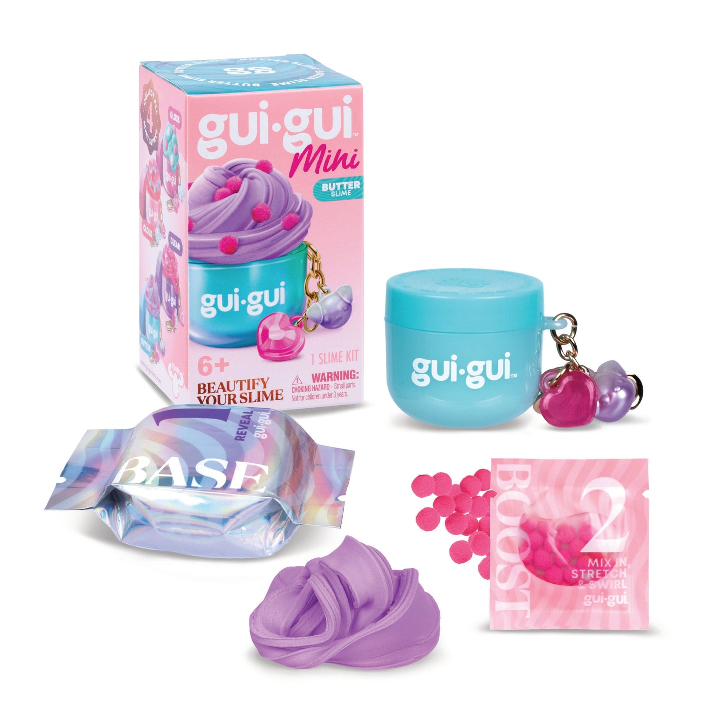 Gui Gui Minis Backpack Charm Slime
