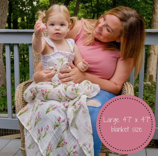 Tulip Swaddle Blanket