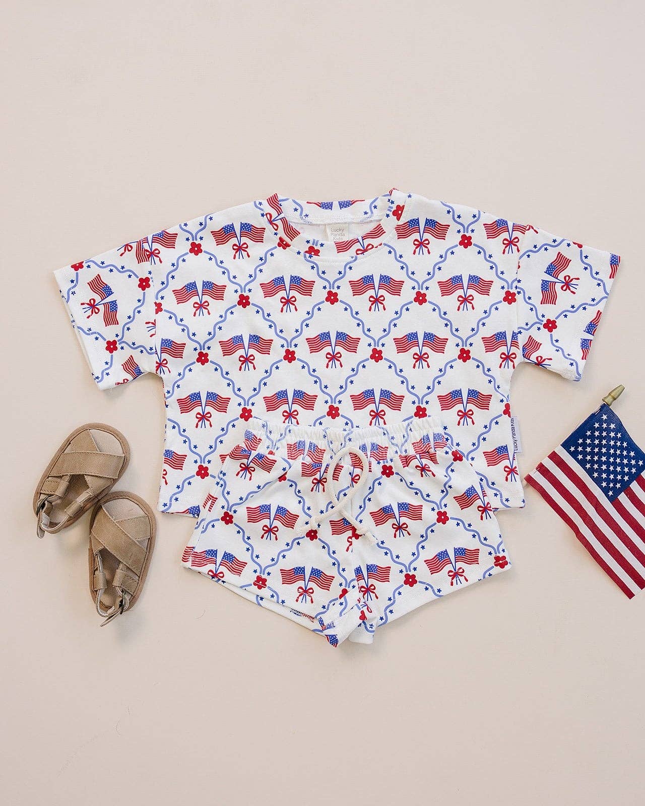 All American Girl Shorts Set
