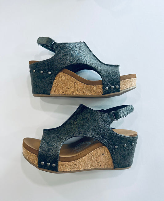 Prairie Fire Tooled Wedge Midnight RTS