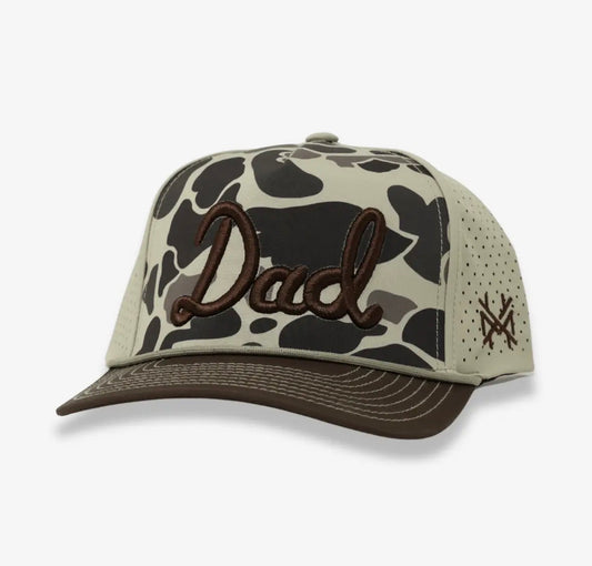 Dad Retro Brown Camo Hat