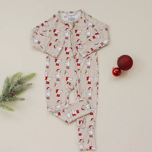 Bamboo Zip Romper | Merry Goose RTS
