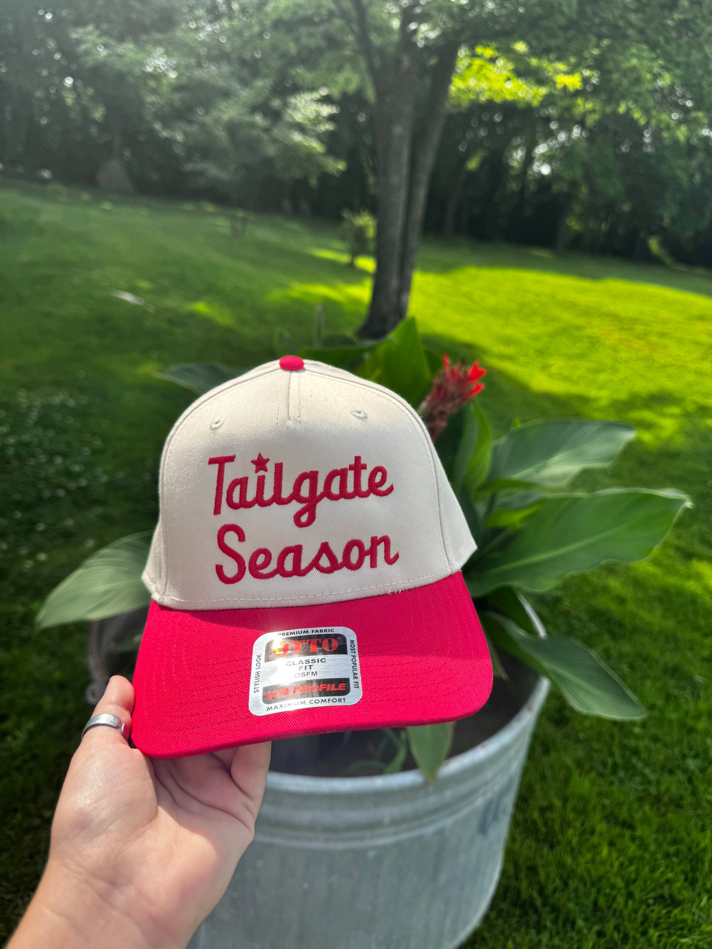 Tailgate Season Embroidered Hat