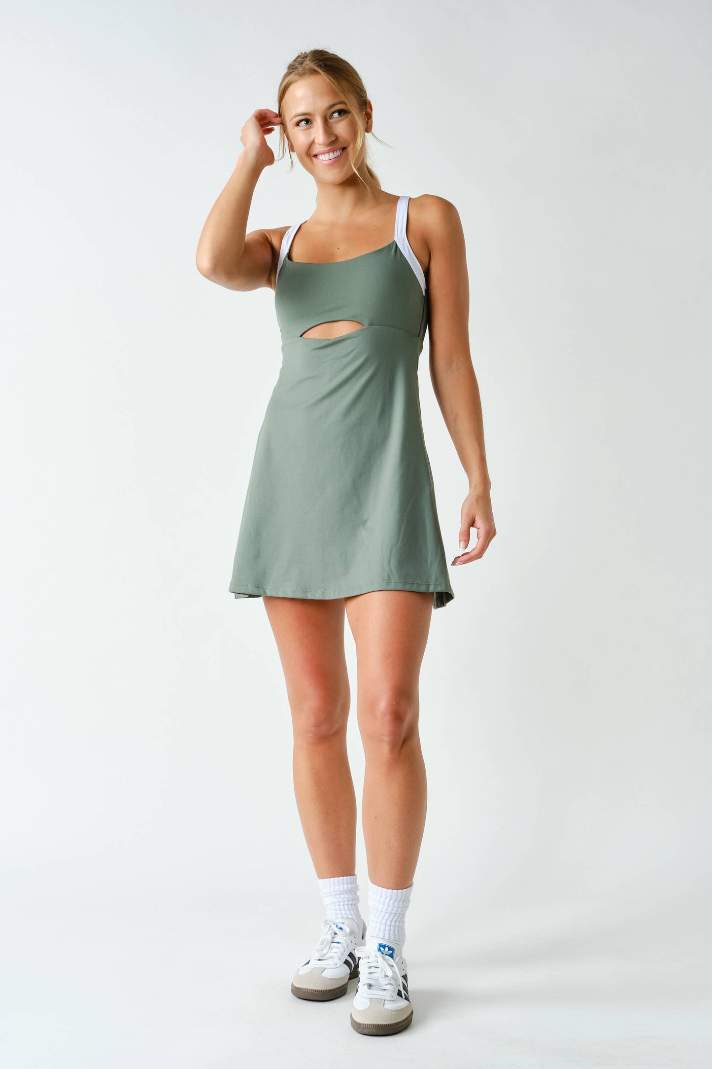 Sierra Sculpted Cutout Exercise Dress