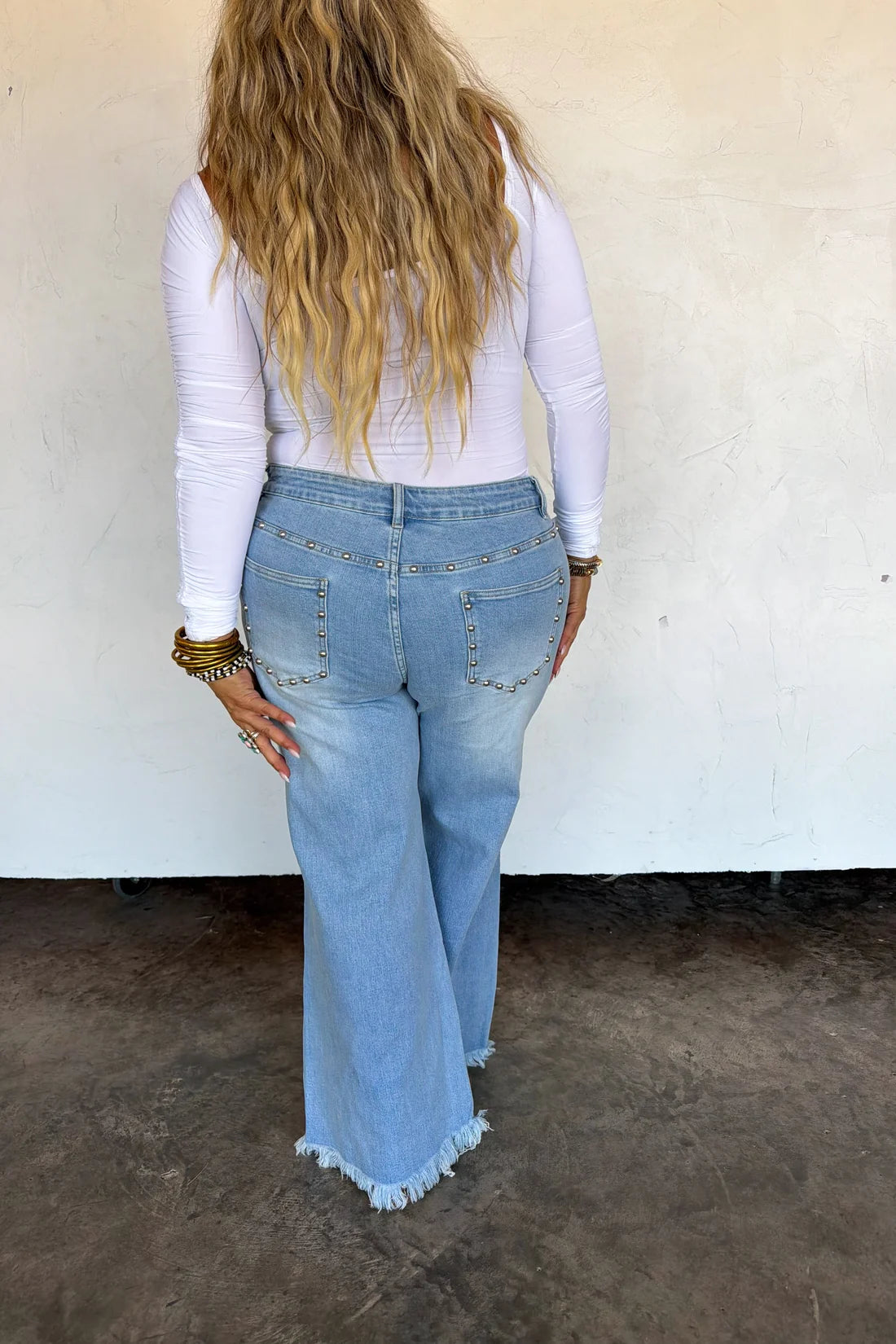 Dolly Parton Me Studded Denim PREO