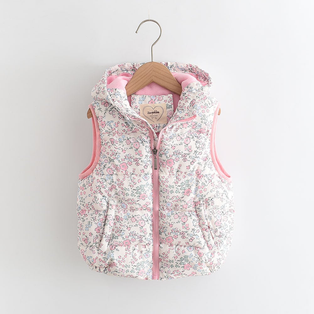 Lolo Floral Puffer Vest PreO