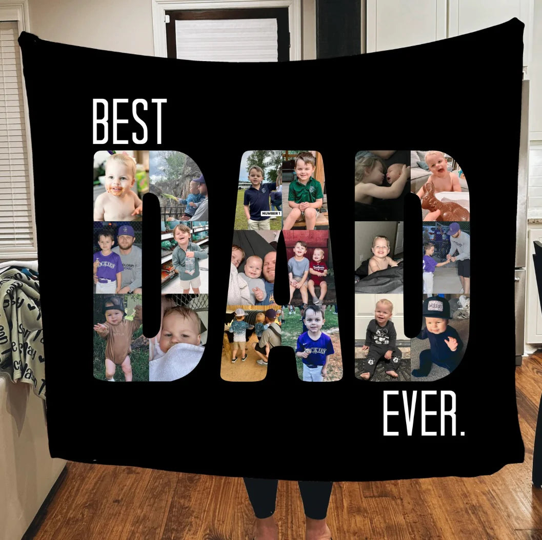 Best Ever Custom Photo Blanket PREO