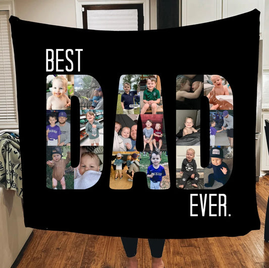 Best Ever Custom Photo Blanket PREO