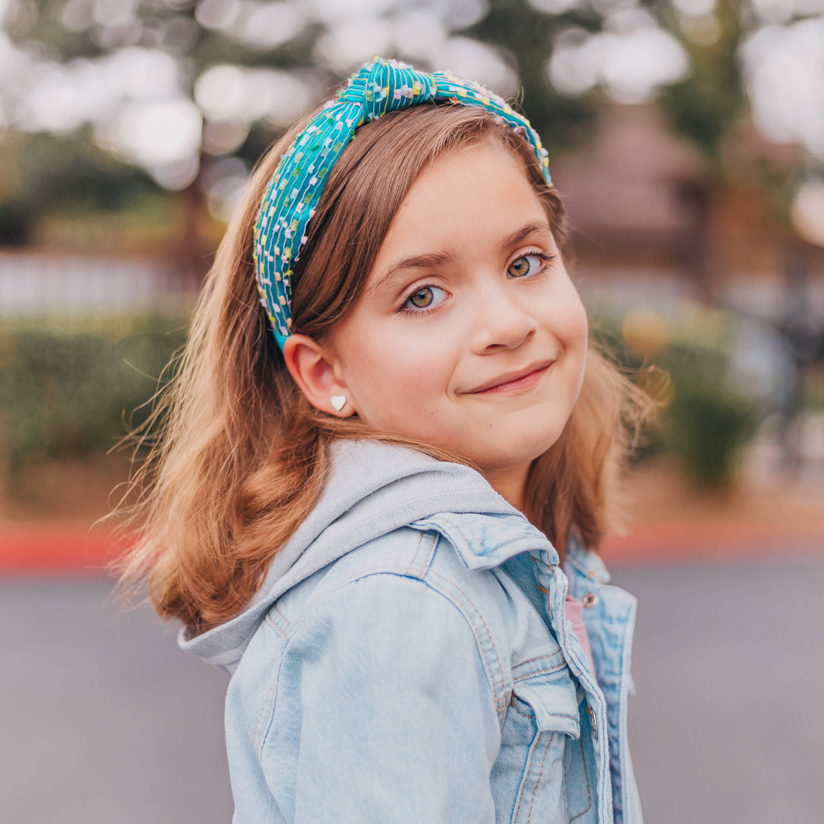 Kids Knotted Confetti Headband