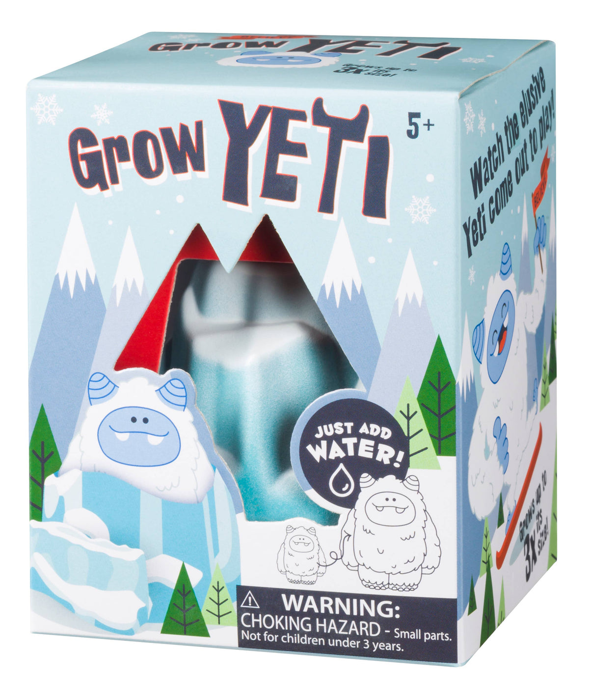 Melt N Grow Yeti, Holiday, Christmas, stocking stuffer