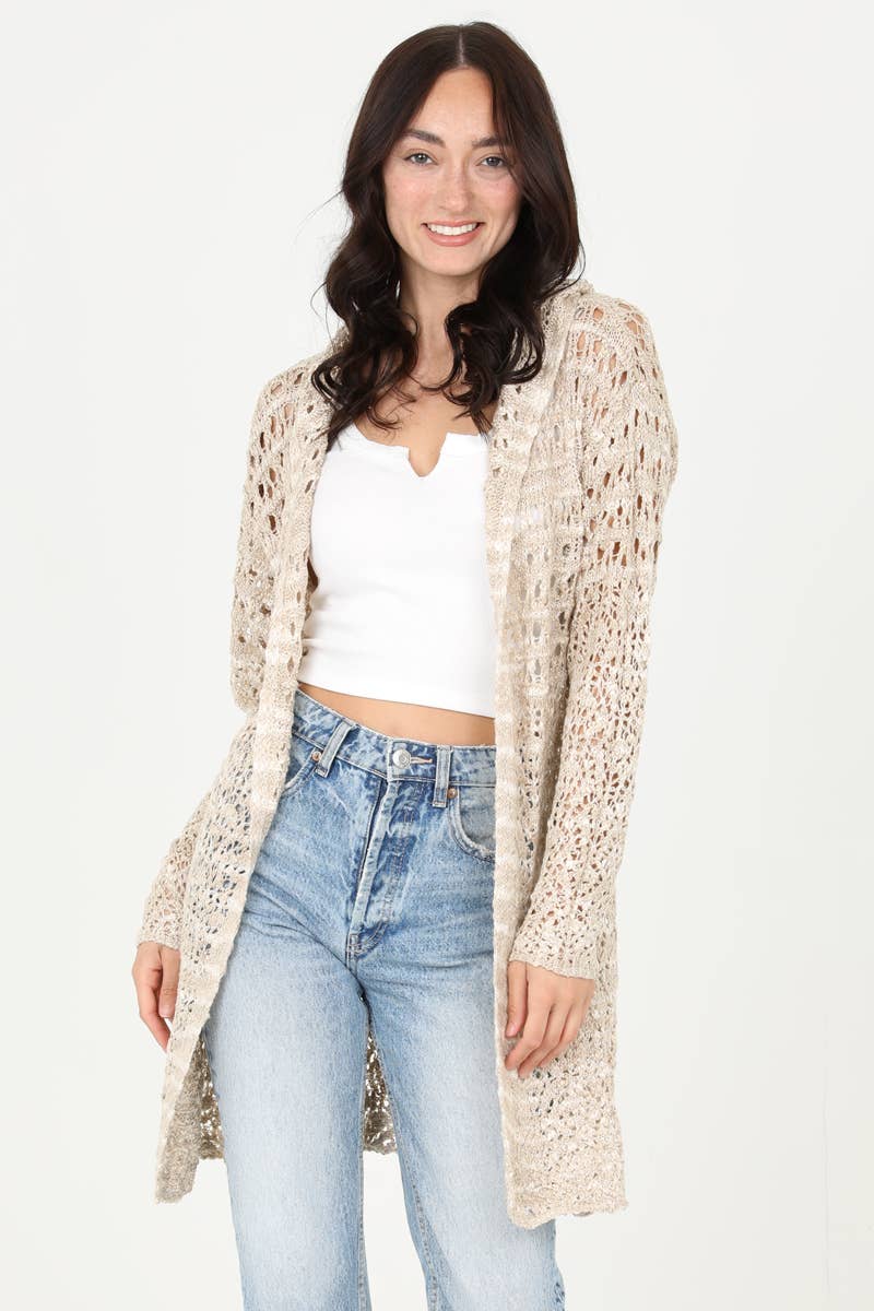 Hayleigh Hooded Cardigan