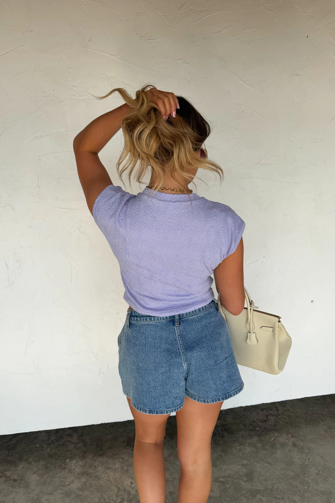 Spring Textured Layering Top PRE