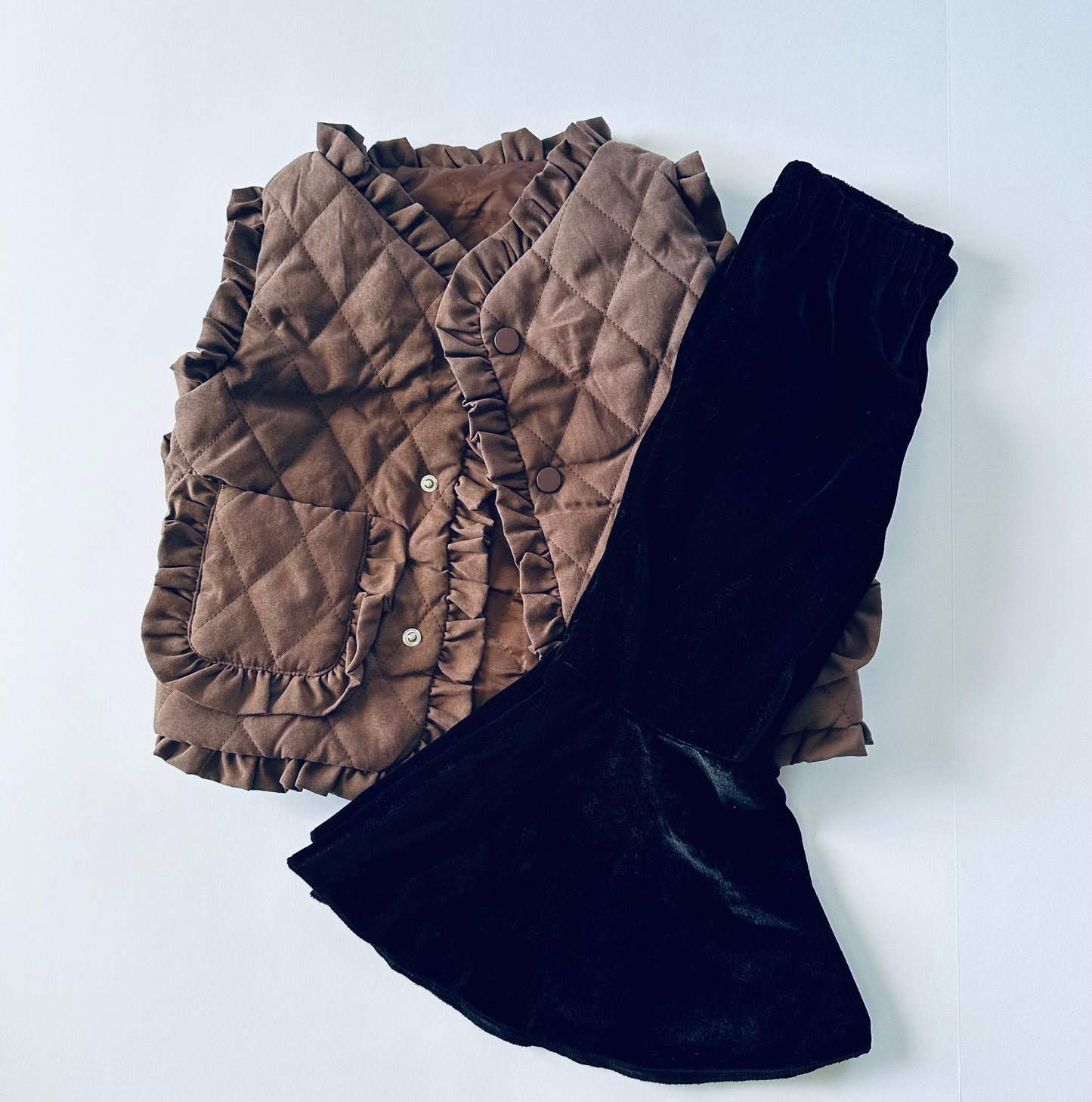 Quinn Quilted Oversized Vest RTS