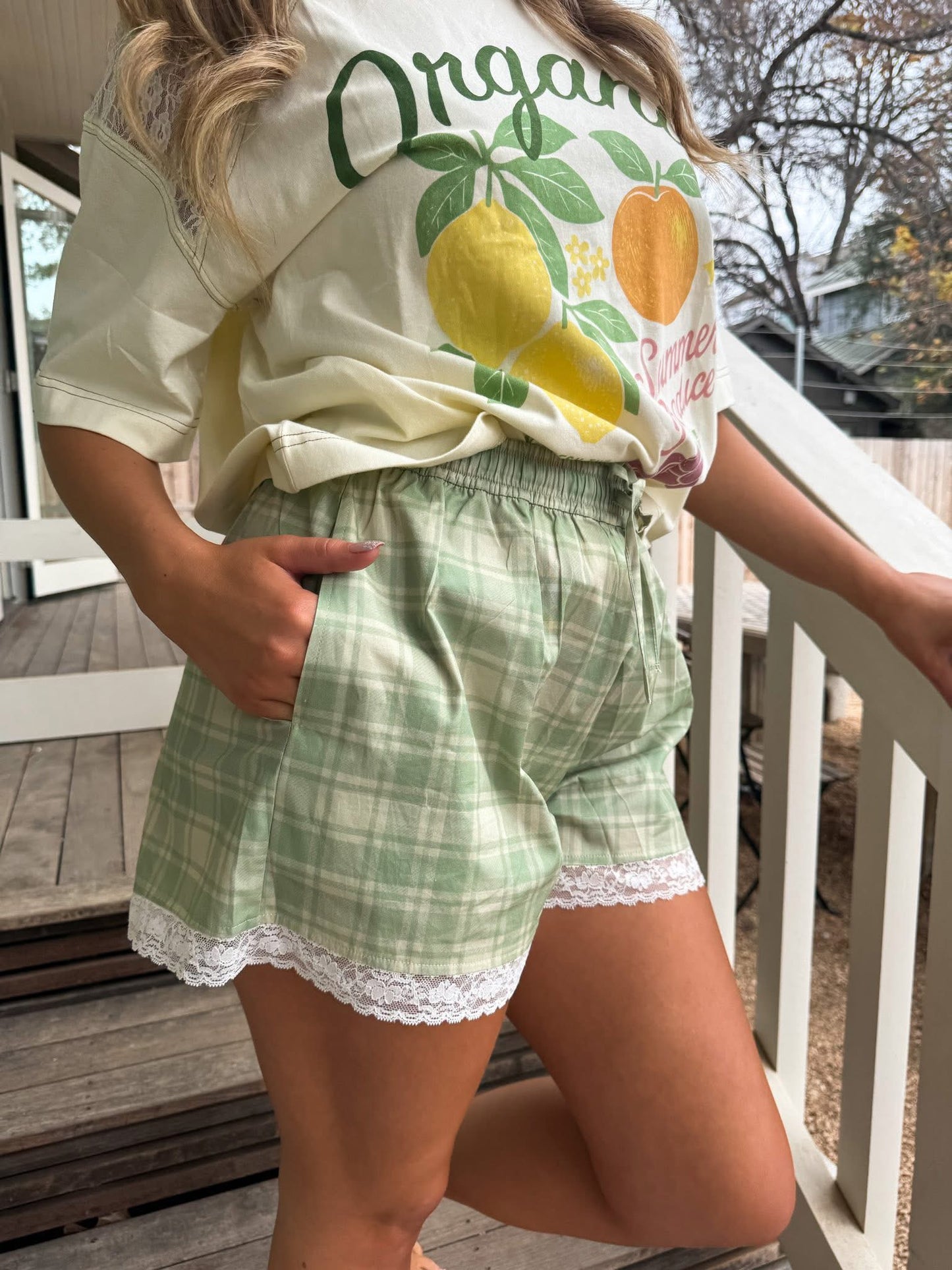 Vintage Fruit Lace Tee