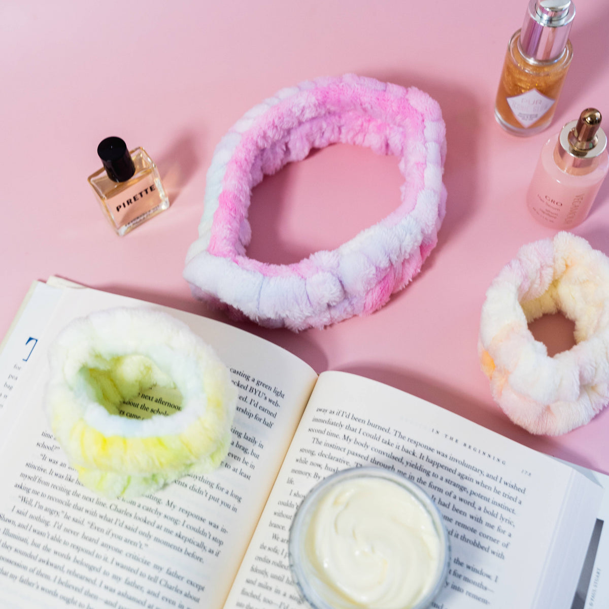 Self Care Spa Headband & Wristband Set