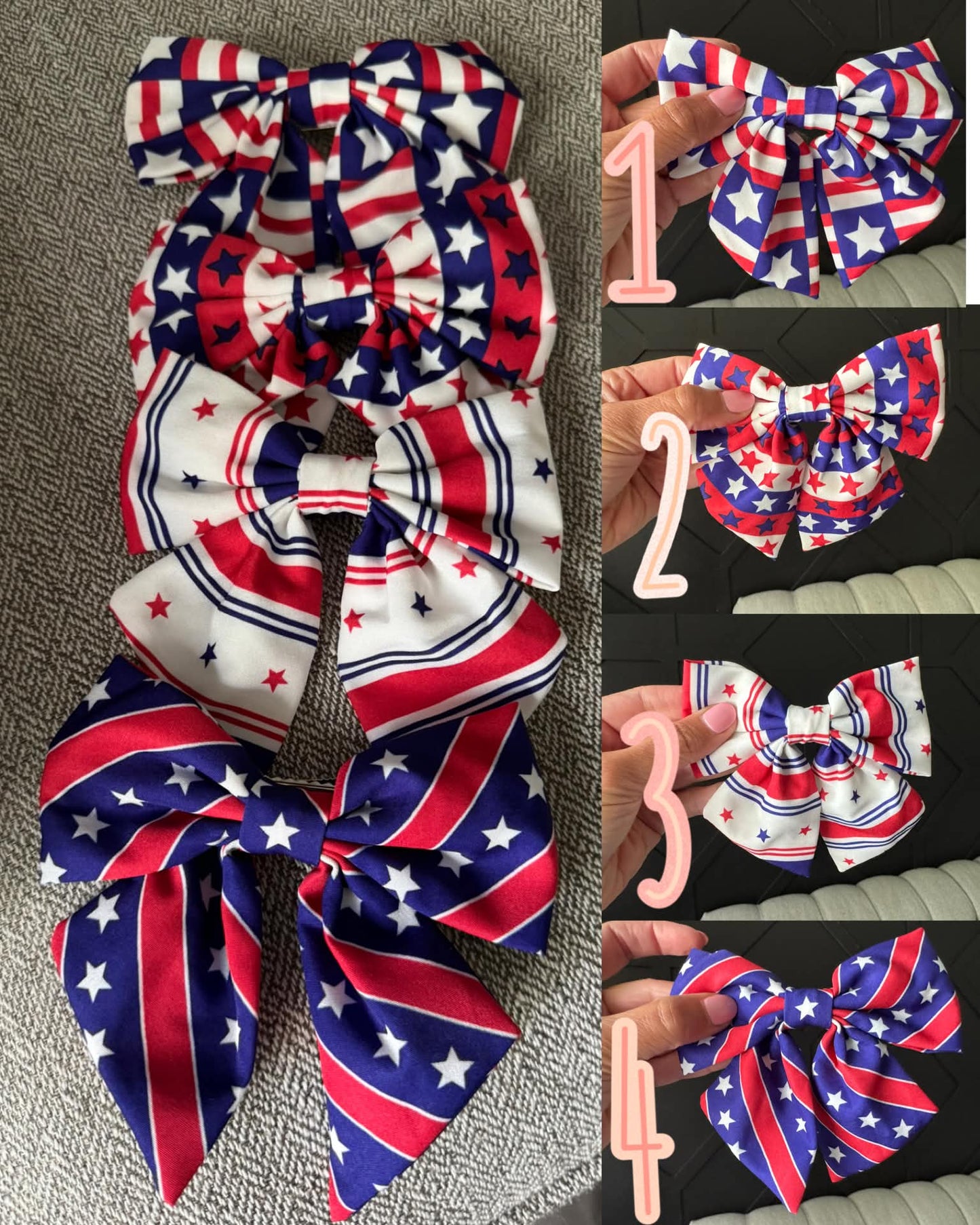 Vintage Freedom Bows