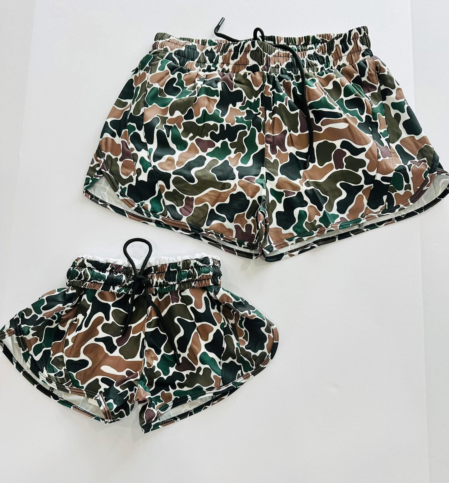 Duck Camo Lined Gym Shorts RTS