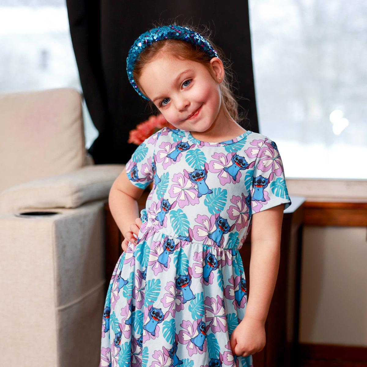 Reversible Sequins Headband