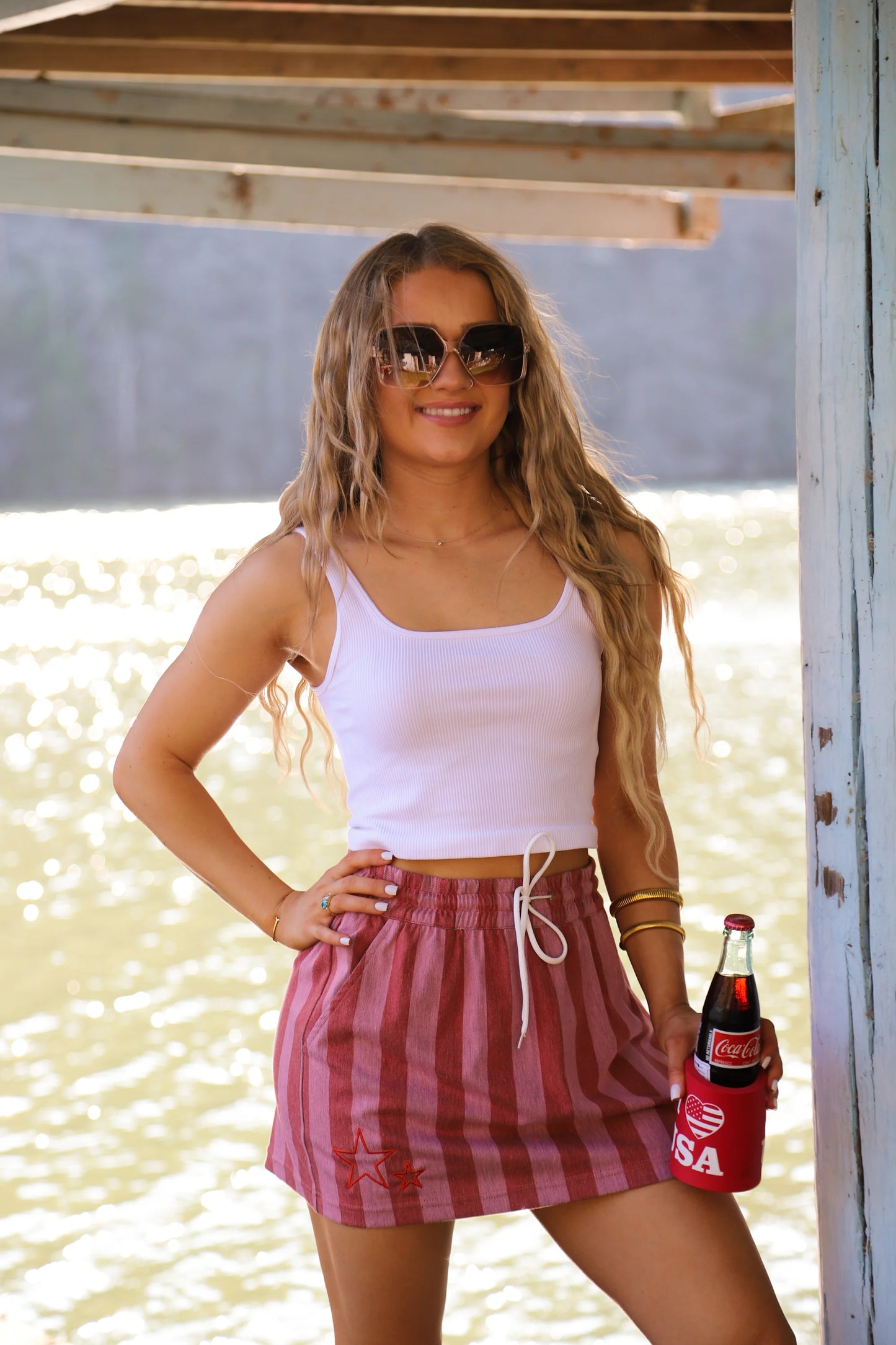 Darling Denim Stretch Skirts