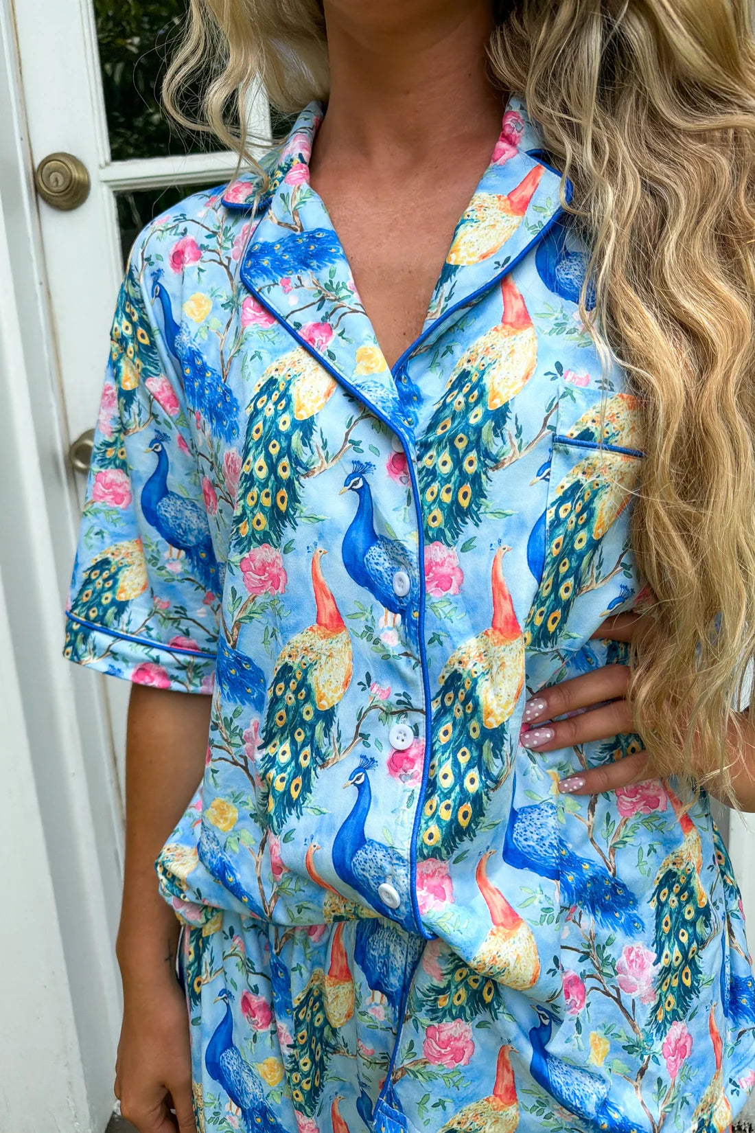 Peacock In The Garden Luxe PJ’s