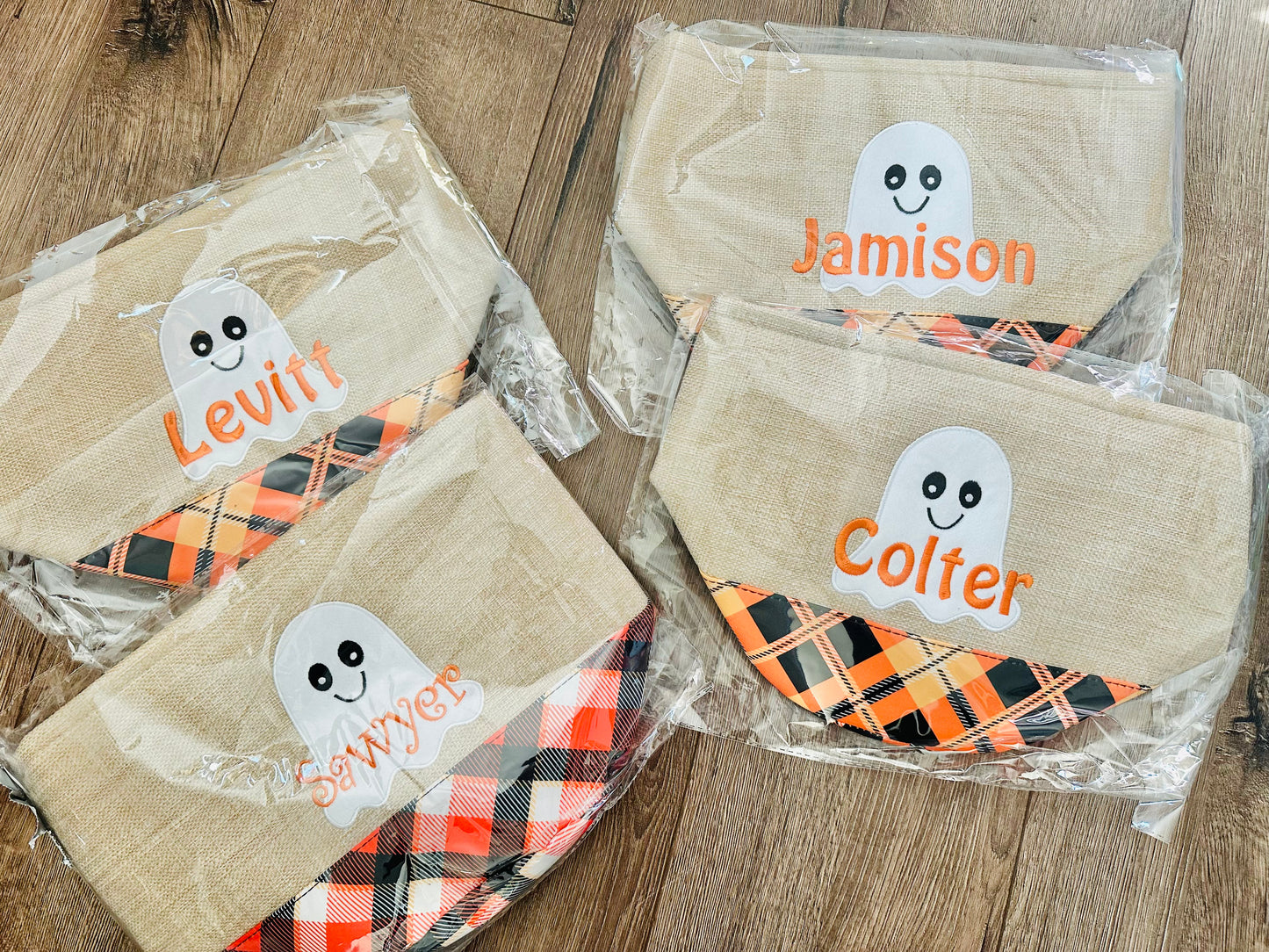 Custom Embroidered Easter Baskets PREO