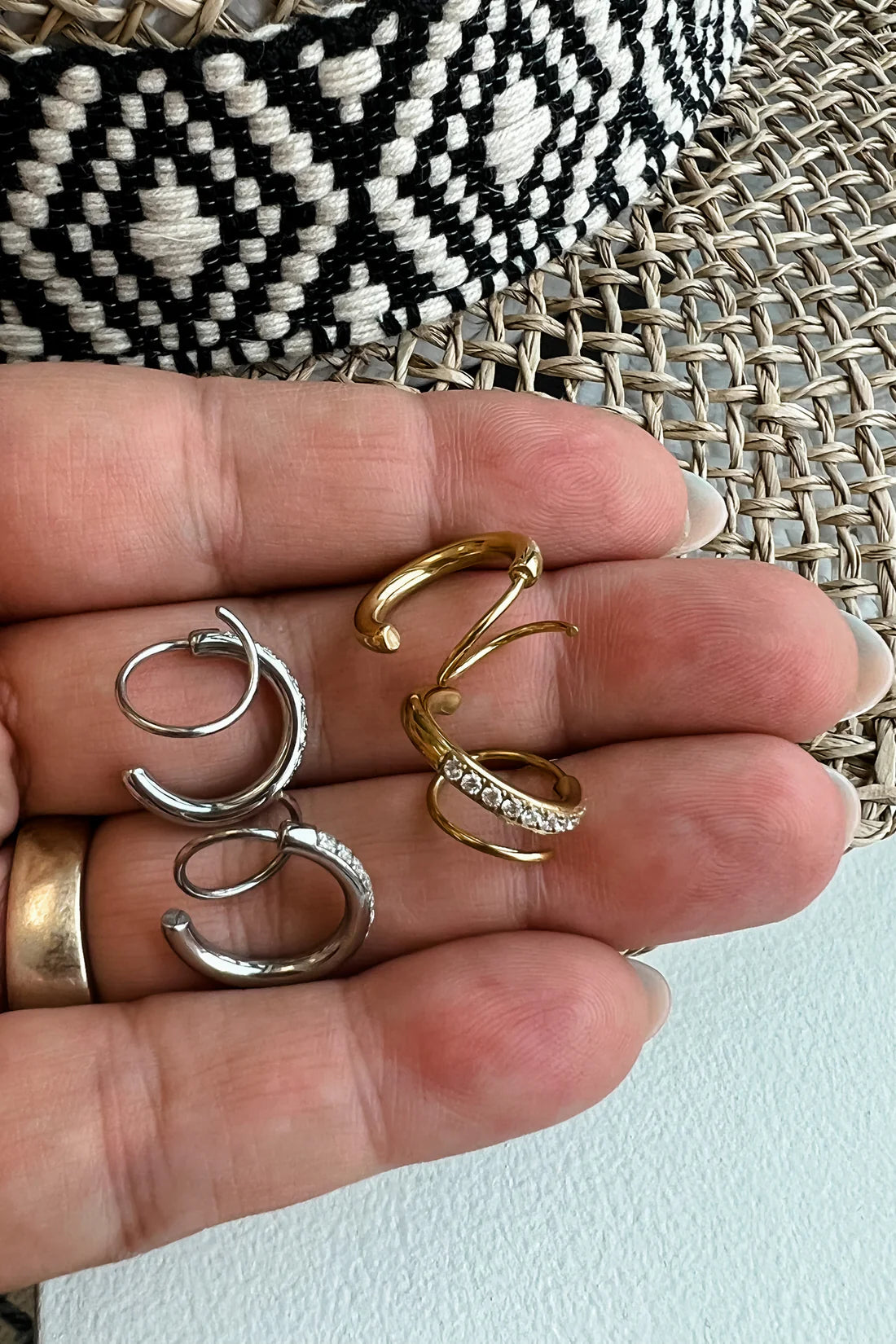 Double Trouble Earrings