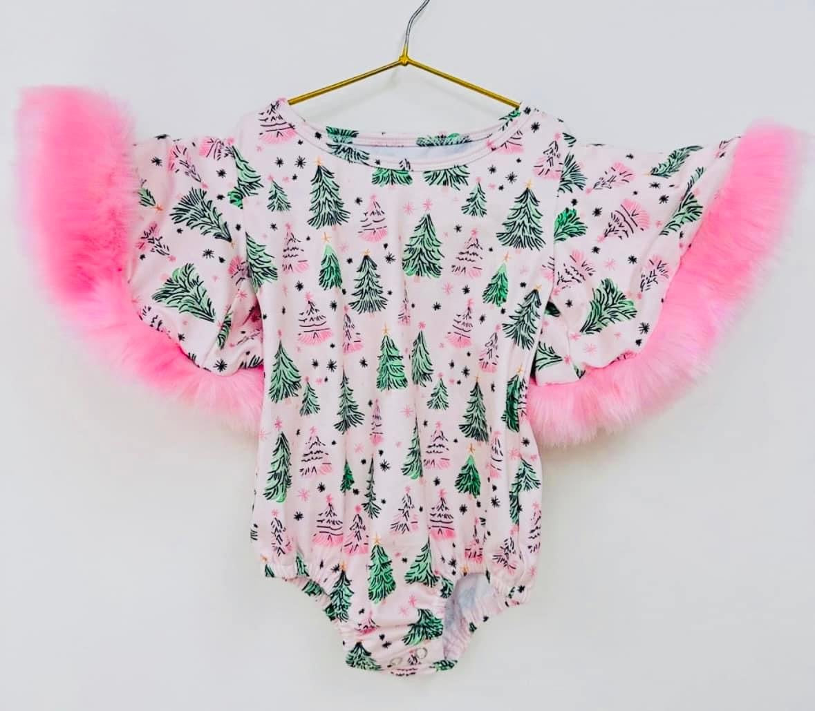 All I Want For Christmas Is You Bell Onesie - Peachy Cheeks Co Original