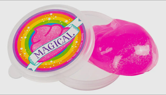 Unicorn Poop - Reusable Glittery Pink Putty Poop