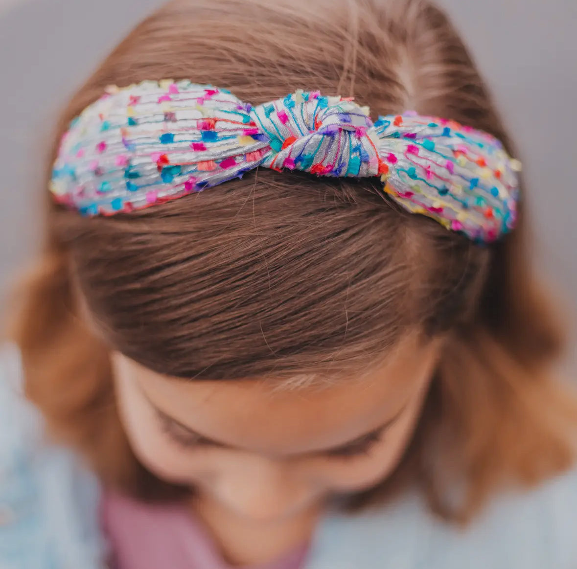 Shimmer Knotted Headband