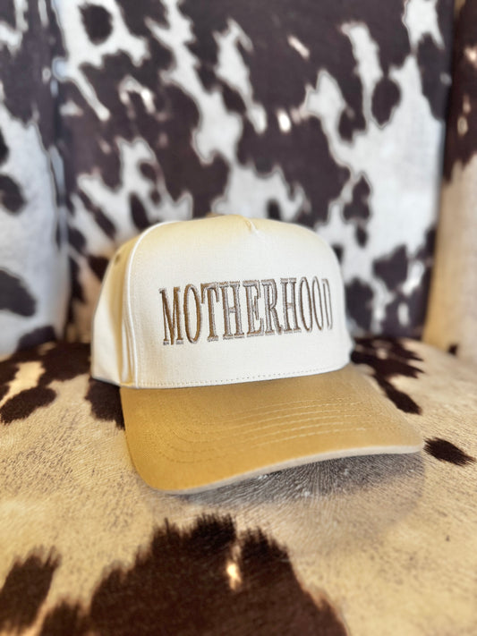 Motherhood Embroidered Hat