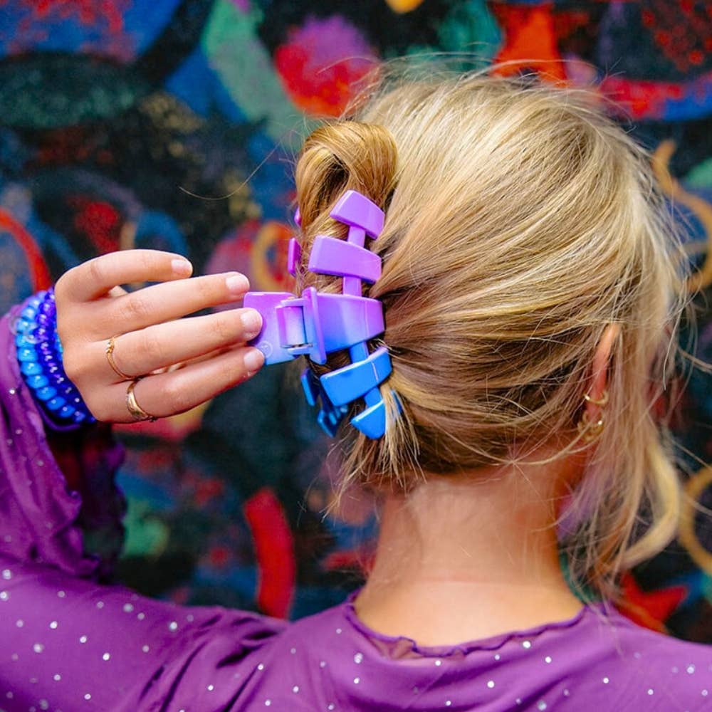 Classic Hair Clip | Large | Miami Vice Ombre