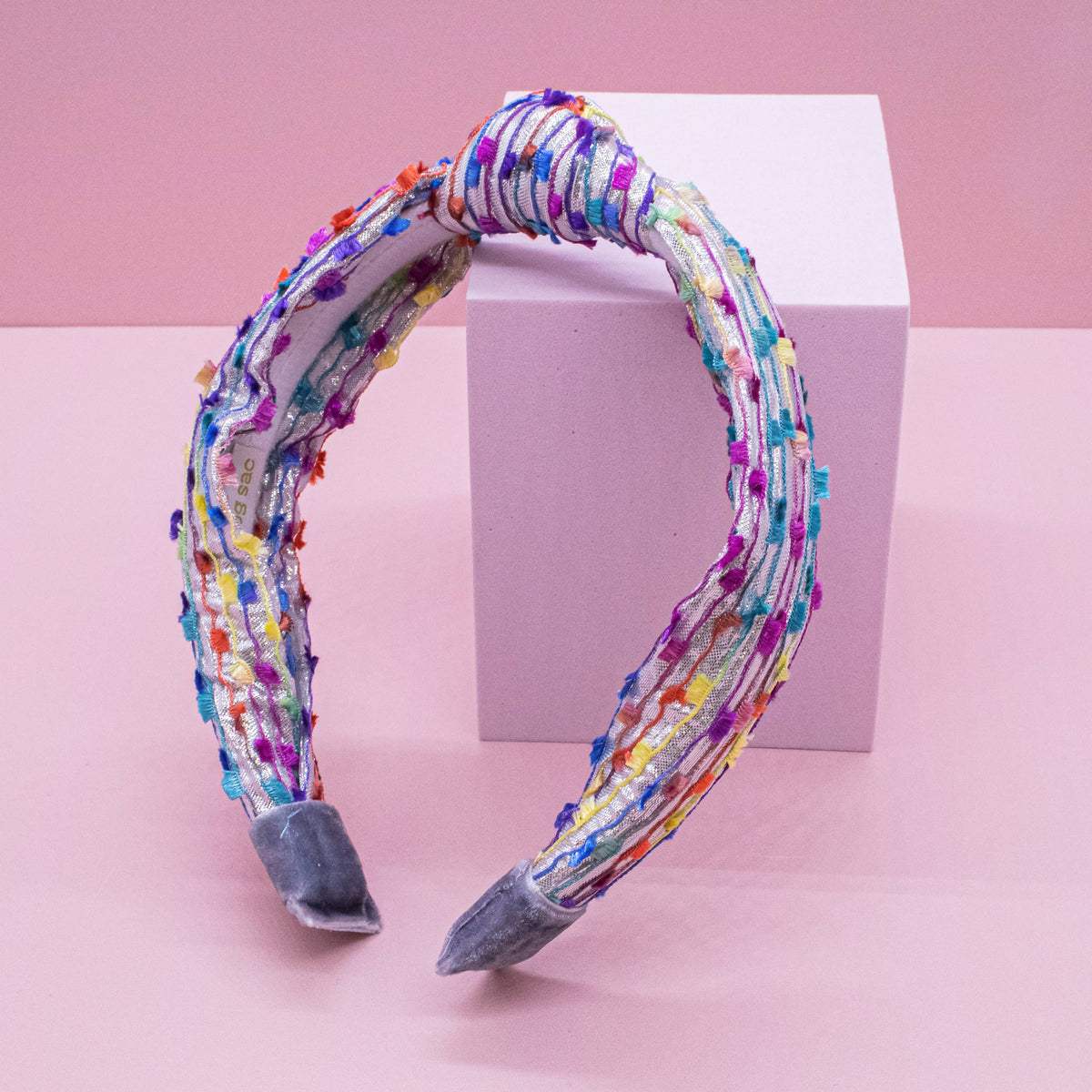 Kids Knotted Confetti Headband