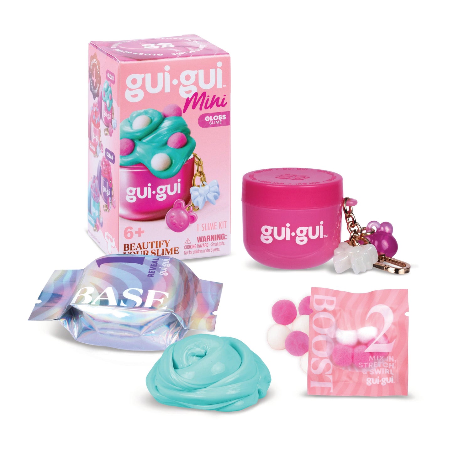 Gui Gui Minis Backpack Charm Slime