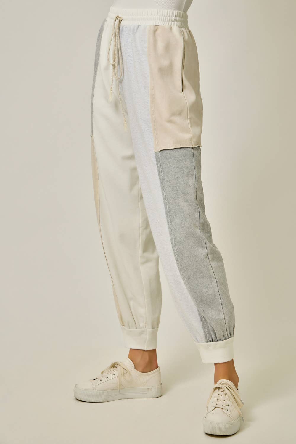 Spring Colorblock Track Pants