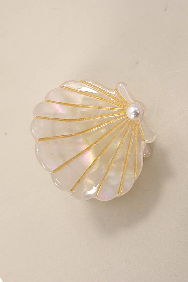 Seashell Claw Clips
