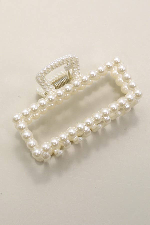 Pearly Claw Clips