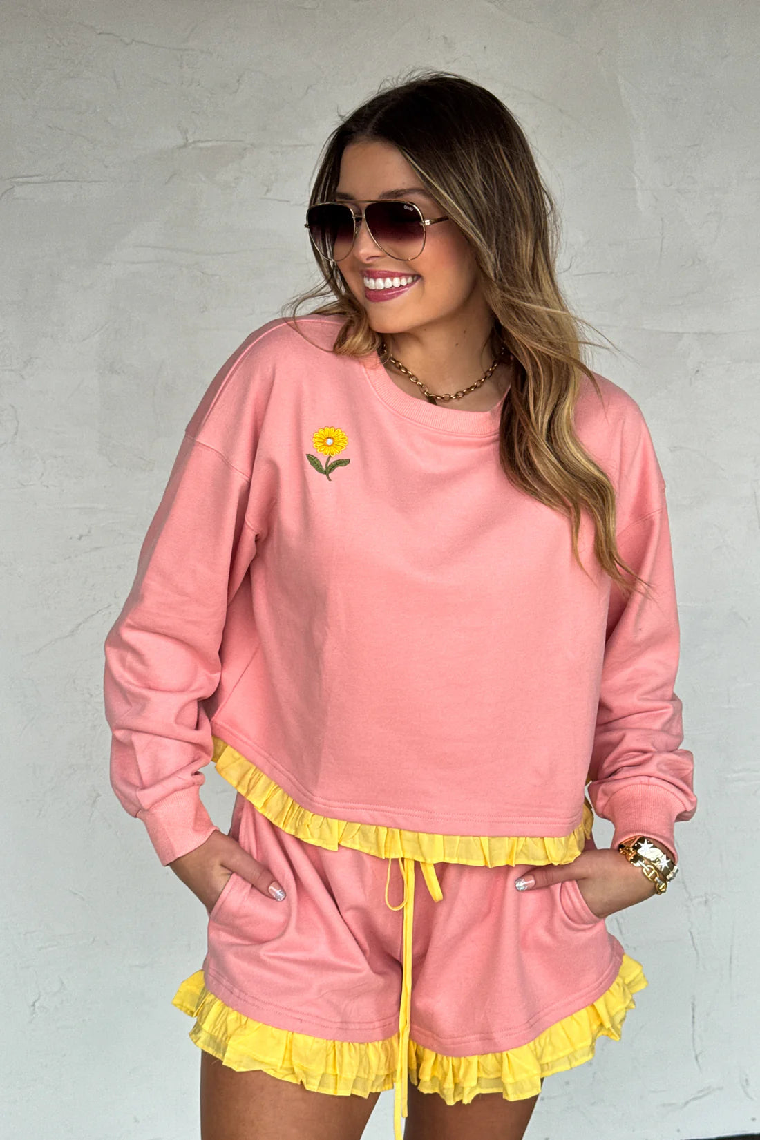 Spring In Bloom Shorts Set PREO