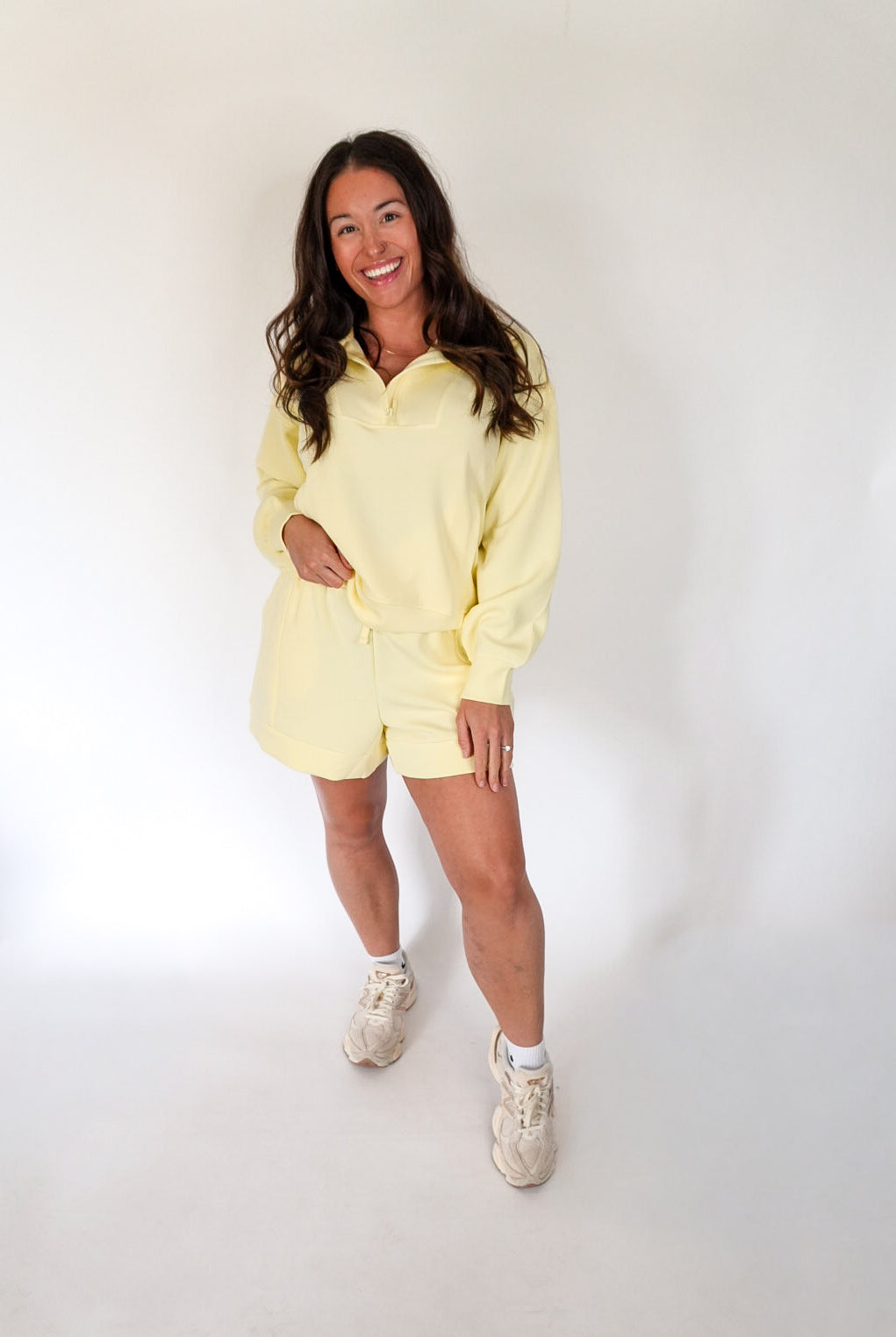 S-3X Laine Lemonilla Modal Scuba Quarter Zip