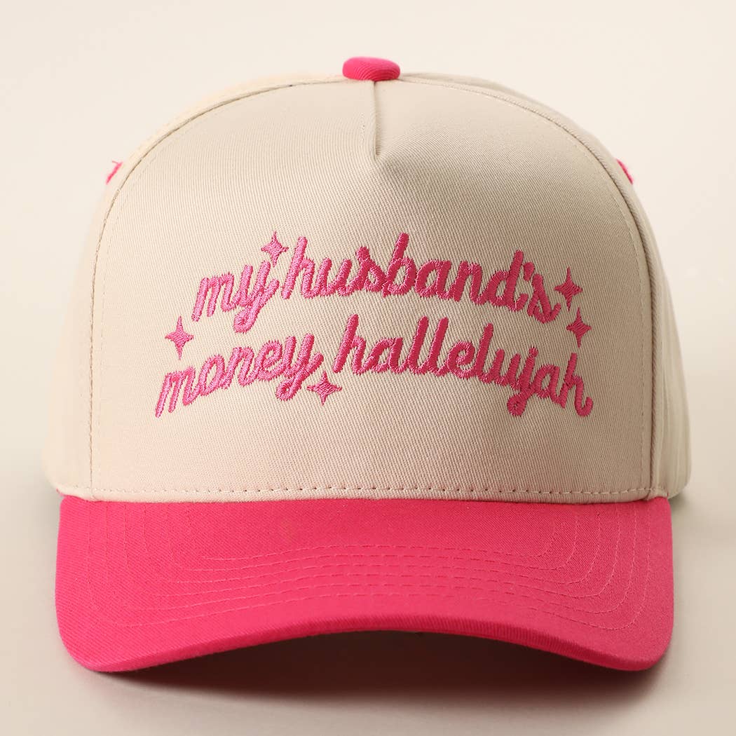 My Husband's Money Hallelujah Trucker Hat