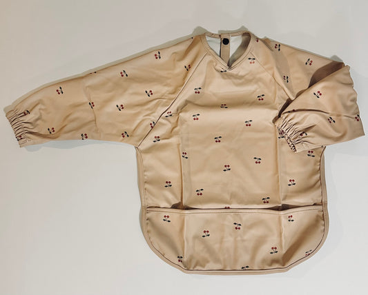 Cherry Soft Waterproof Long Sleeve Bib RTS